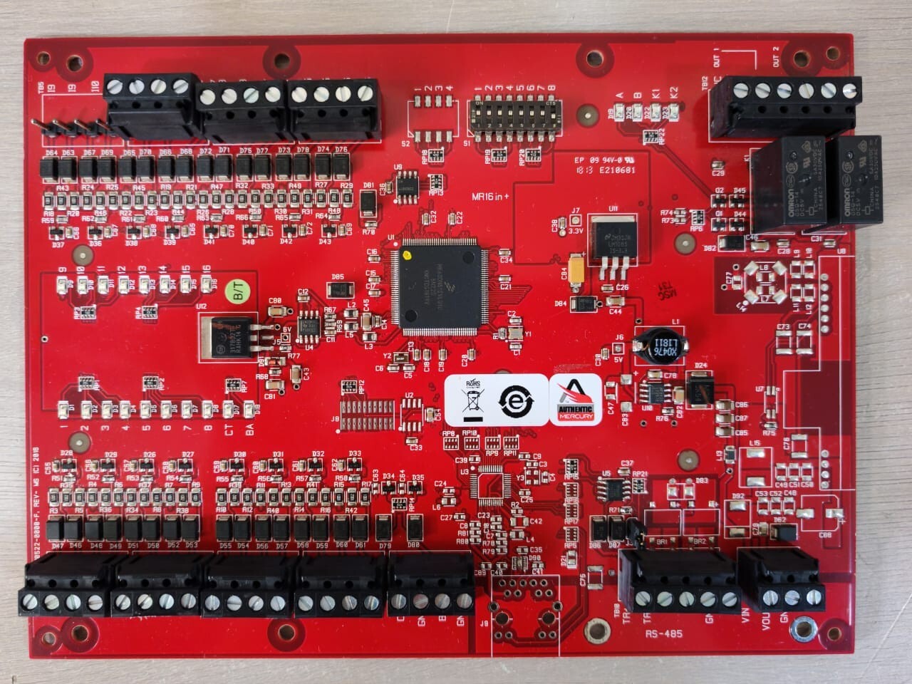 Mercury Security MR16in-S3 Mercury Security MR16in-S3 Controller Board Rev: 3.20.4 3