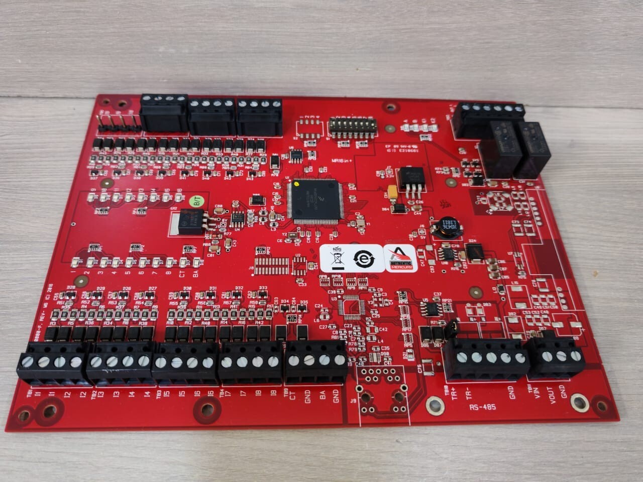 Mercury Security MR16in-S3 Mercury Security MR16in-S3 Controller Board Rev: 3.20.4 4