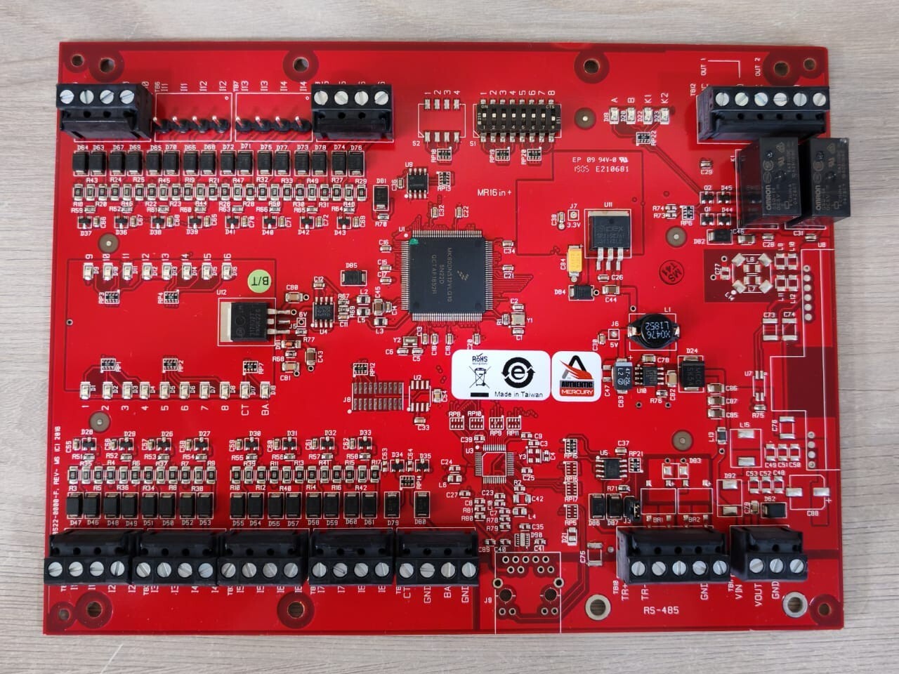 Mercury Security MR16IN-S3 Mercury Security MR16in-S3 Controller Board Rev: 3.21.0 3