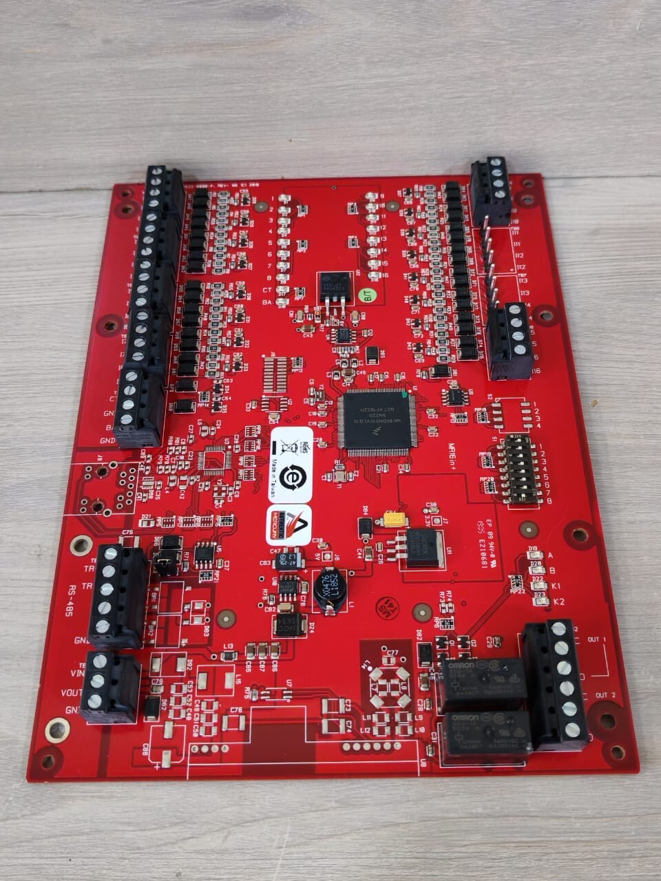 Mercury Security MR16IN-S3 Mercury Security MR16in-S3 Controller Board Rev: 3.21.0 7