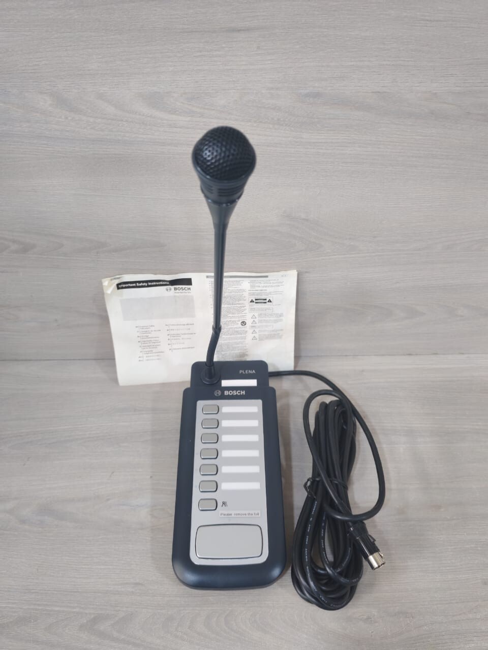Bosch LBB 1946/00 Plena Series Six-zone Call Station F01U505596