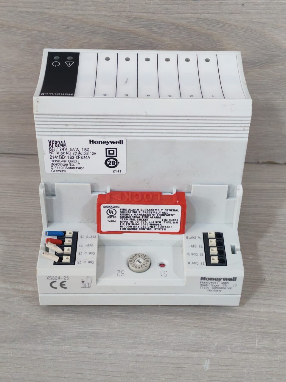Honeywell XF824A Honeywell XF824A 6-Relay Digital Output Module 3
