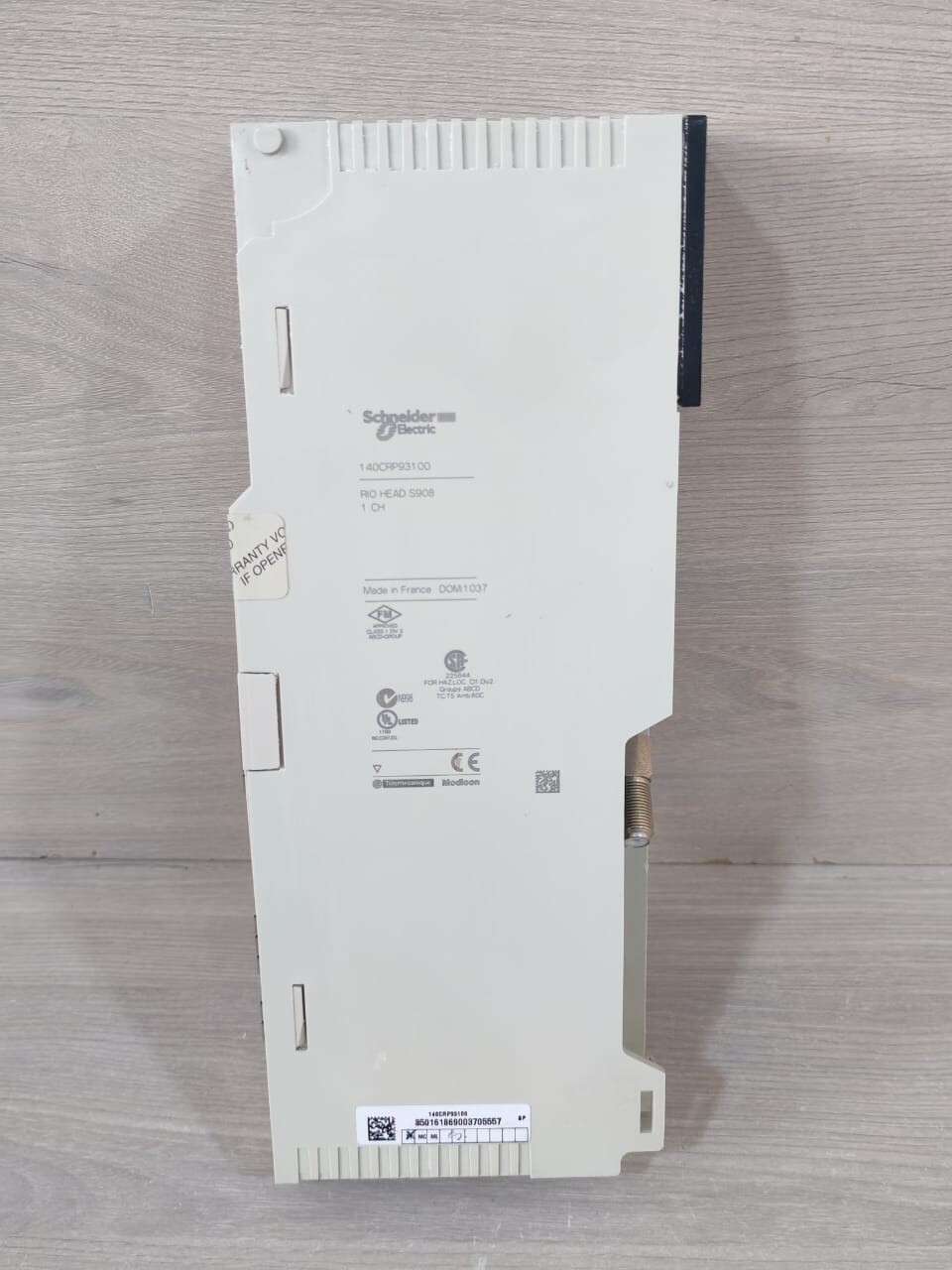 Schneider Electric 140 CRP 931 00 SCHNEIDER ELECTRIC 140 CRP 931 00 RIO HEAD S908 PV.08 SV.2.0 RL.00-WITHOUT COVER 6
