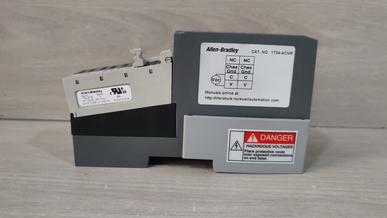 Allen-Bradley 96391078 Allen Bradley 1734-ACNR Ser. A Point I/O ControlNet Adapter 96391078 7