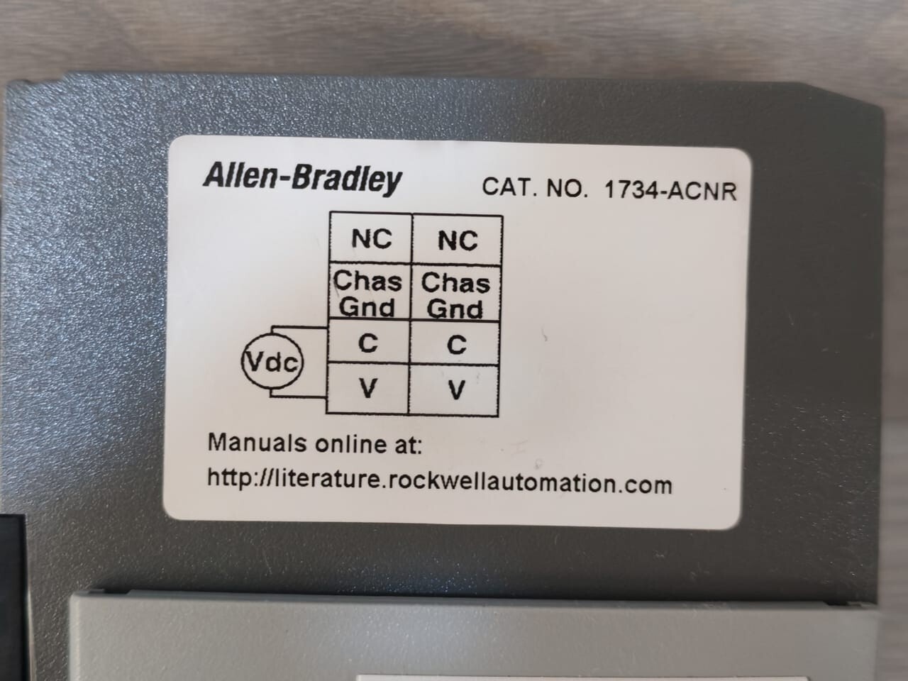 Allen-Bradley 96391078 Allen Bradley 1734-ACNR Ser. A Point I/O ControlNet Adapter 96391078 8