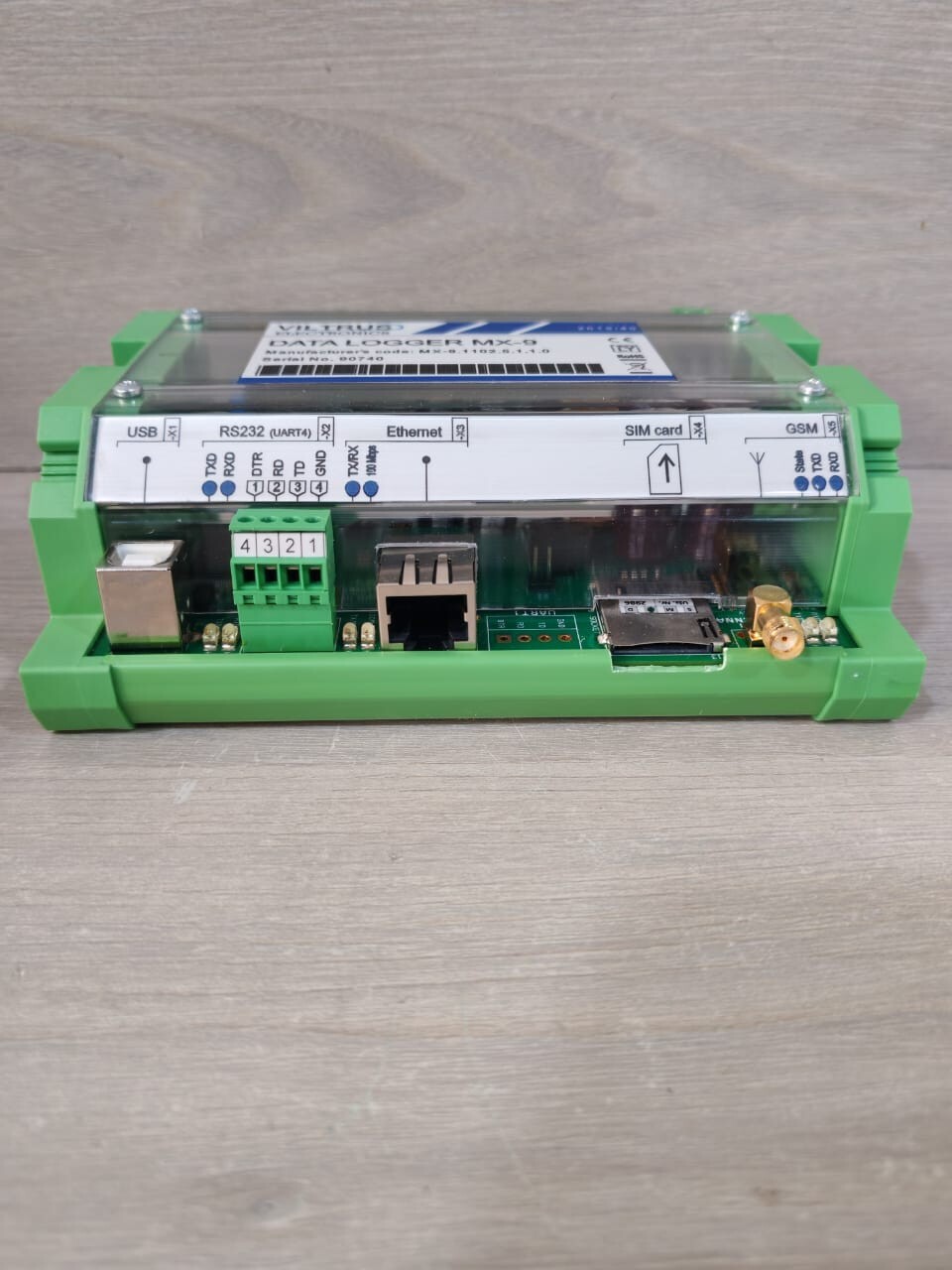 VILTRUS ELECTRONICS DATA LOGGER MX-9 VILTRUS ELECTRONICS DATA LOGGER MX-9 / 1102.5.1.1.0 4