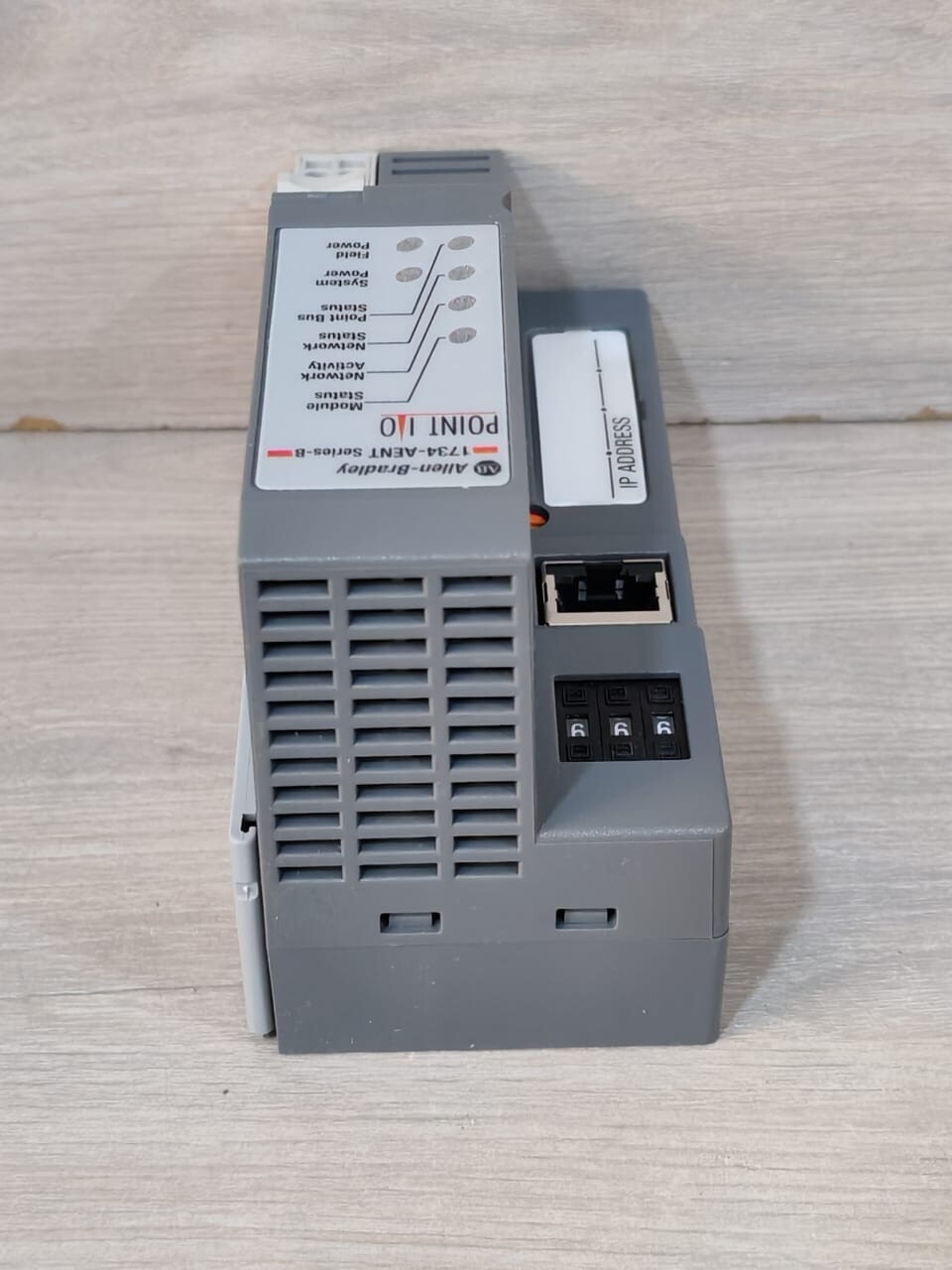 Allen-Bradley 430538 Allen-Bradley 1734-AENTK Ser. B POINT I/O Single Port Adaptor-K 430538 FW: 5.015 9
