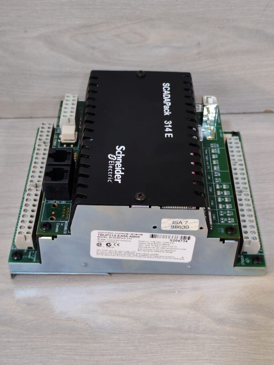Schneider Electric TBUP314-EA55-AB00 SCHNEIDER ELECTRIC SCADAPACK 314 E TBUP314-EA55-AB00 REMOTE TELEMETRY UNIT 7