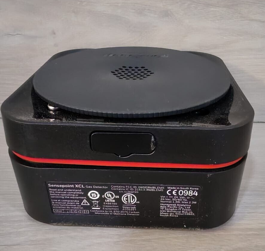 Honeywell SPXCL-BT-CO2 Honeywell XCL SPXCL-BT-CO2 Fixed Point Gas Detector PN: SPLCB4BAXCXNZZ 6