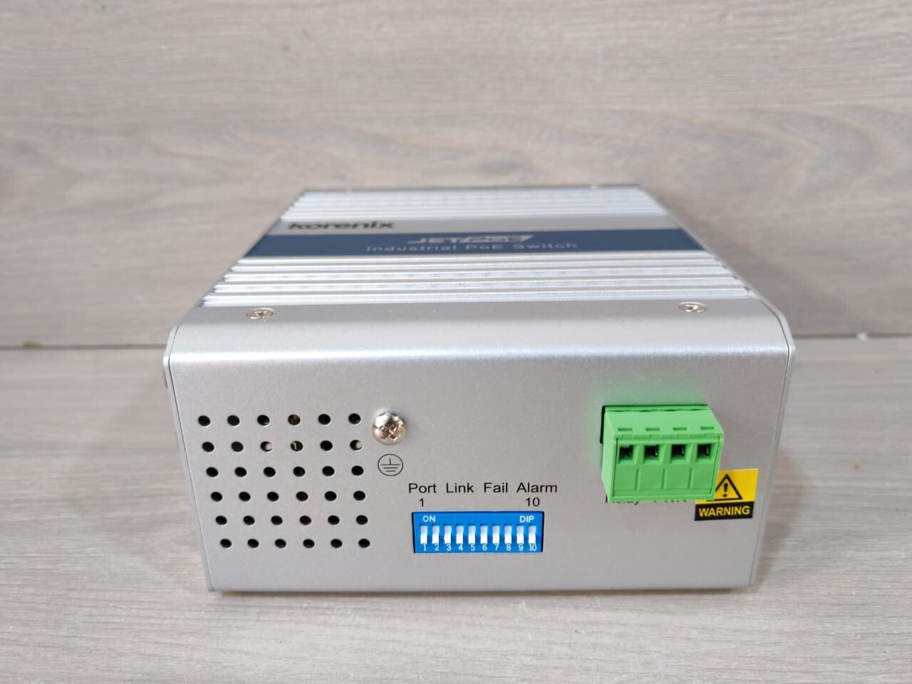 Korenix 3810GF KORENIX JETNET 3810GF JETPOE INDUSTRIAL POE SWITCH -UNIT ONLY 10