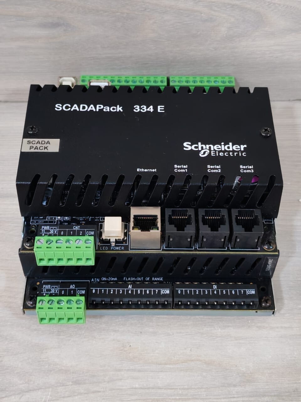Schneider Electric TBUP334-EA55-AB10S SCHNEIDER ELECTRIC SCADAPACK 334 E TBUP334-EA55-AB10S REMOTE TELEMETRY UNIT 3