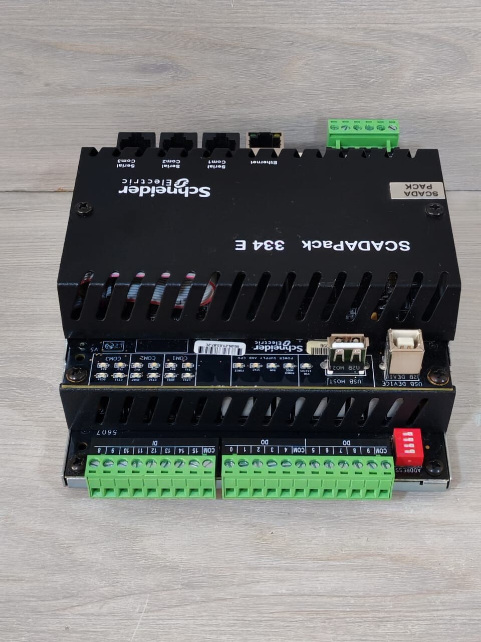 Schneider Electric TBUP334-EA55-AB10S SCHNEIDER ELECTRIC SCADAPACK 334 E TBUP334-EA55-AB10S REMOTE TELEMETRY UNIT 4