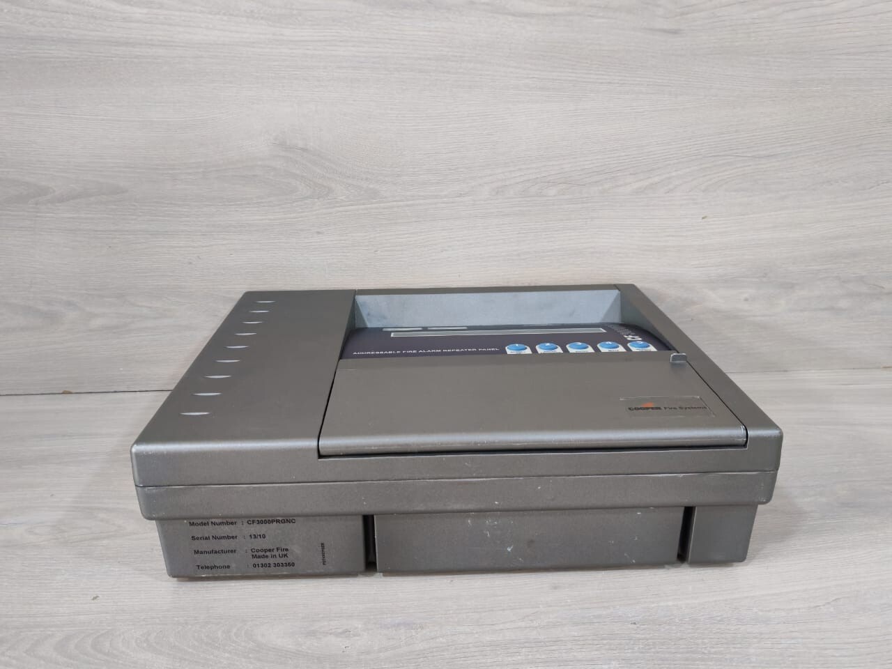 Cooper CF300PRGNC COOPER FIRE SYSTEMS CF300PRGNC ADDRESSABLE FIRE ALARM REPEATER PANEL 5