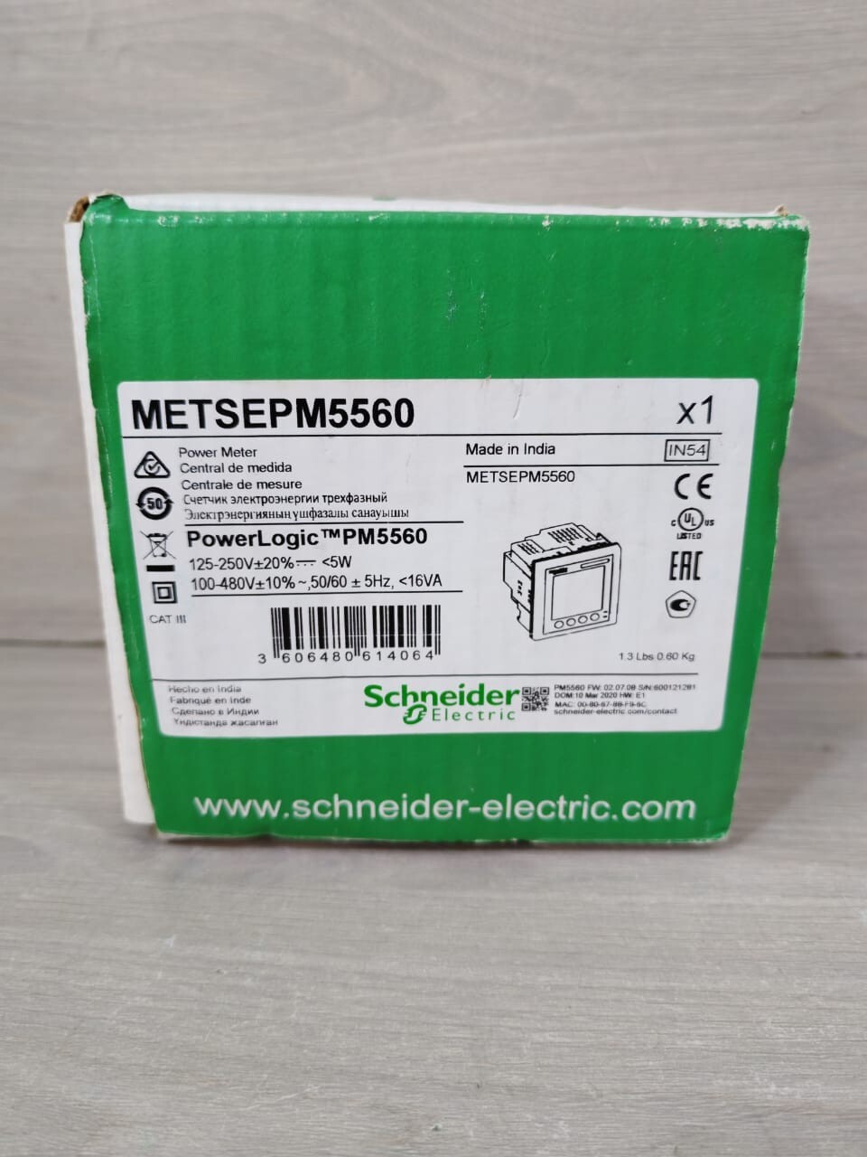 Schneider Electric METSEPM5560 Schneider Electric PM5560 Power Logic METSEPM5560 10