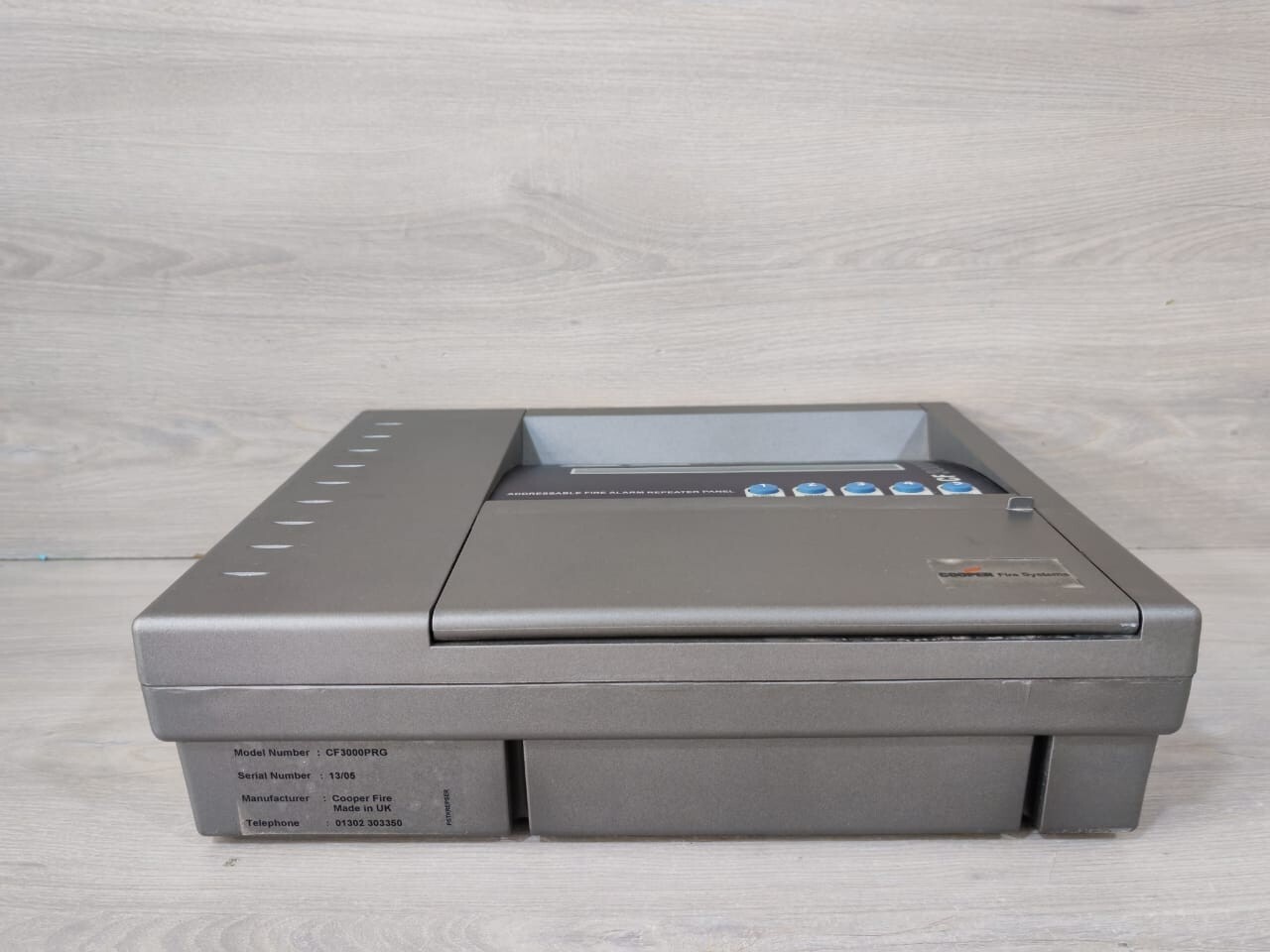 Cooper CF300PRG COOPER FIRE SYSTEMS CF300PRG ADDRESSABLE FIRE ALARM REPEATER PANEL 5