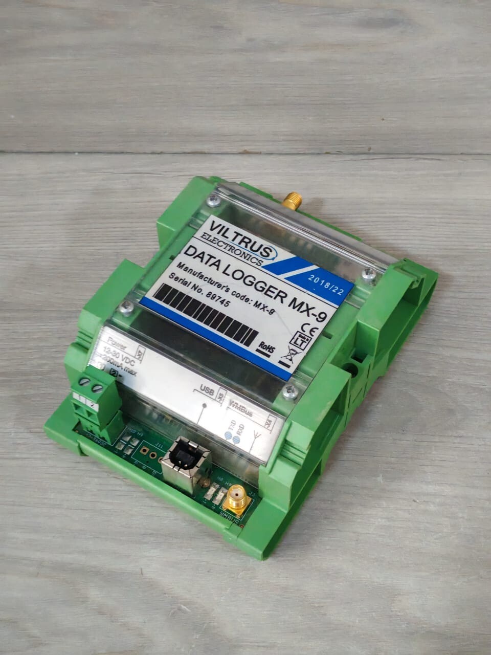 VILTRUS ELECTRONICS MX-9 VILTRUS ELECTRONICS MBUS DATA LOGGER MX-9 12-30VDC 4