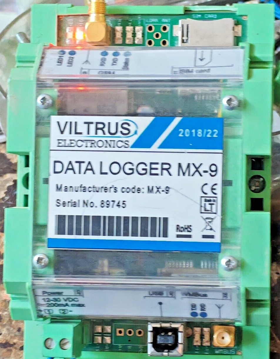 VILTRUS ELECTRONICS MBUS DATA LOGGER MX-9 12-30VDC