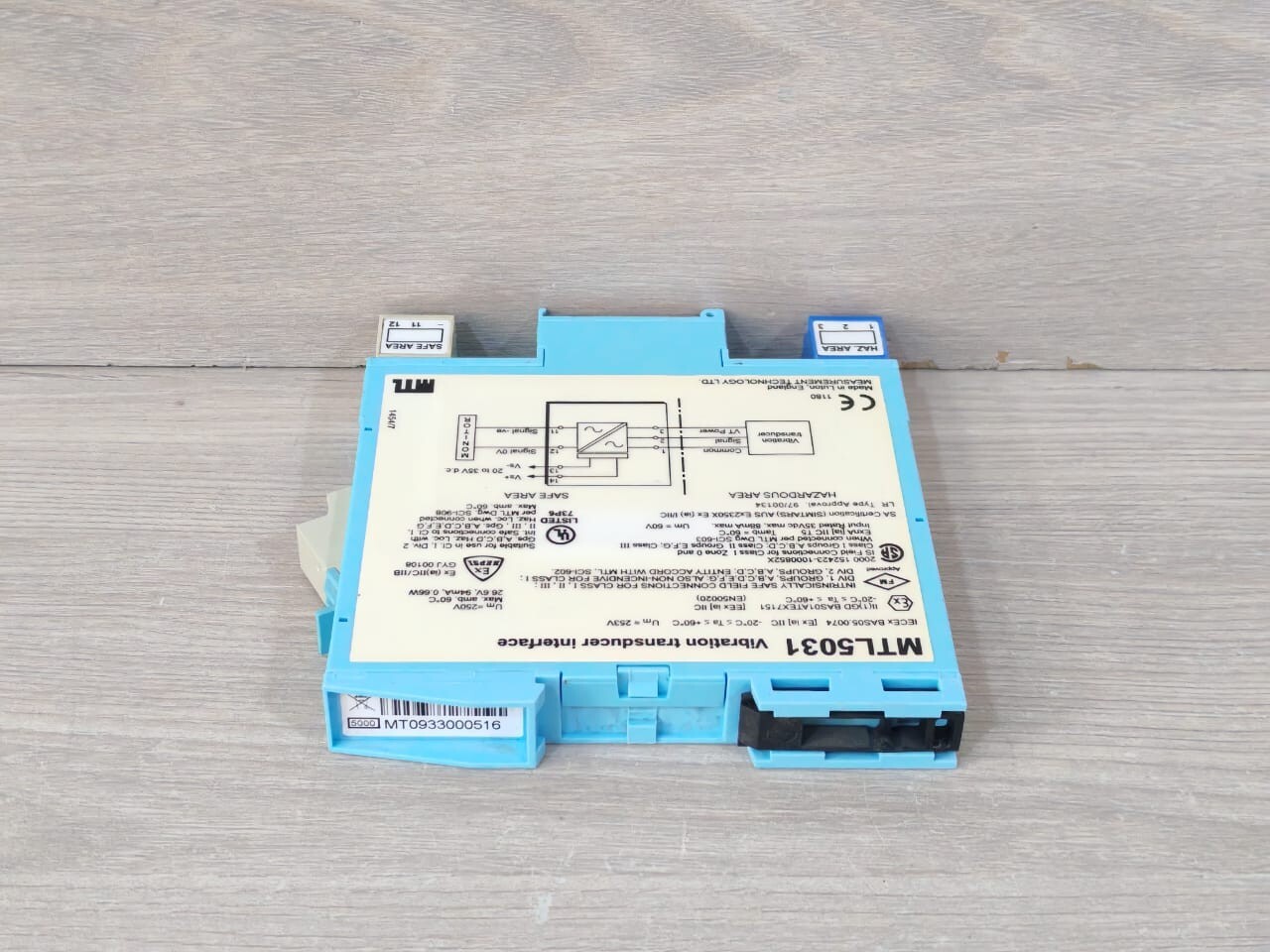 MTL MTL5031 MTL5031 VIBRATION TRANSDUCER INTERFACE 8