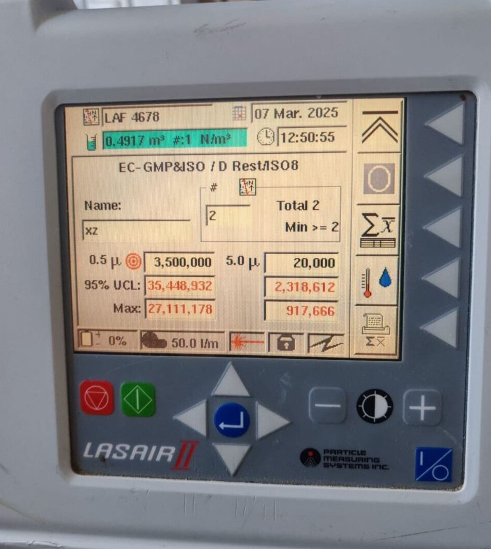particle PARTICLE Particle Measuring Systems Inc. Lasair 2 550L Particle Counter 3