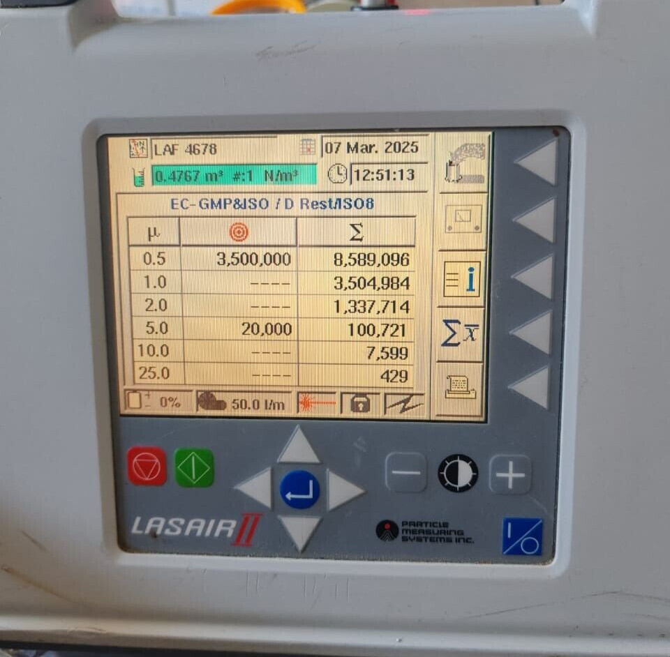 particle PARTICLE Particle Measuring Systems Inc. Lasair 2 550L Particle Counter 4