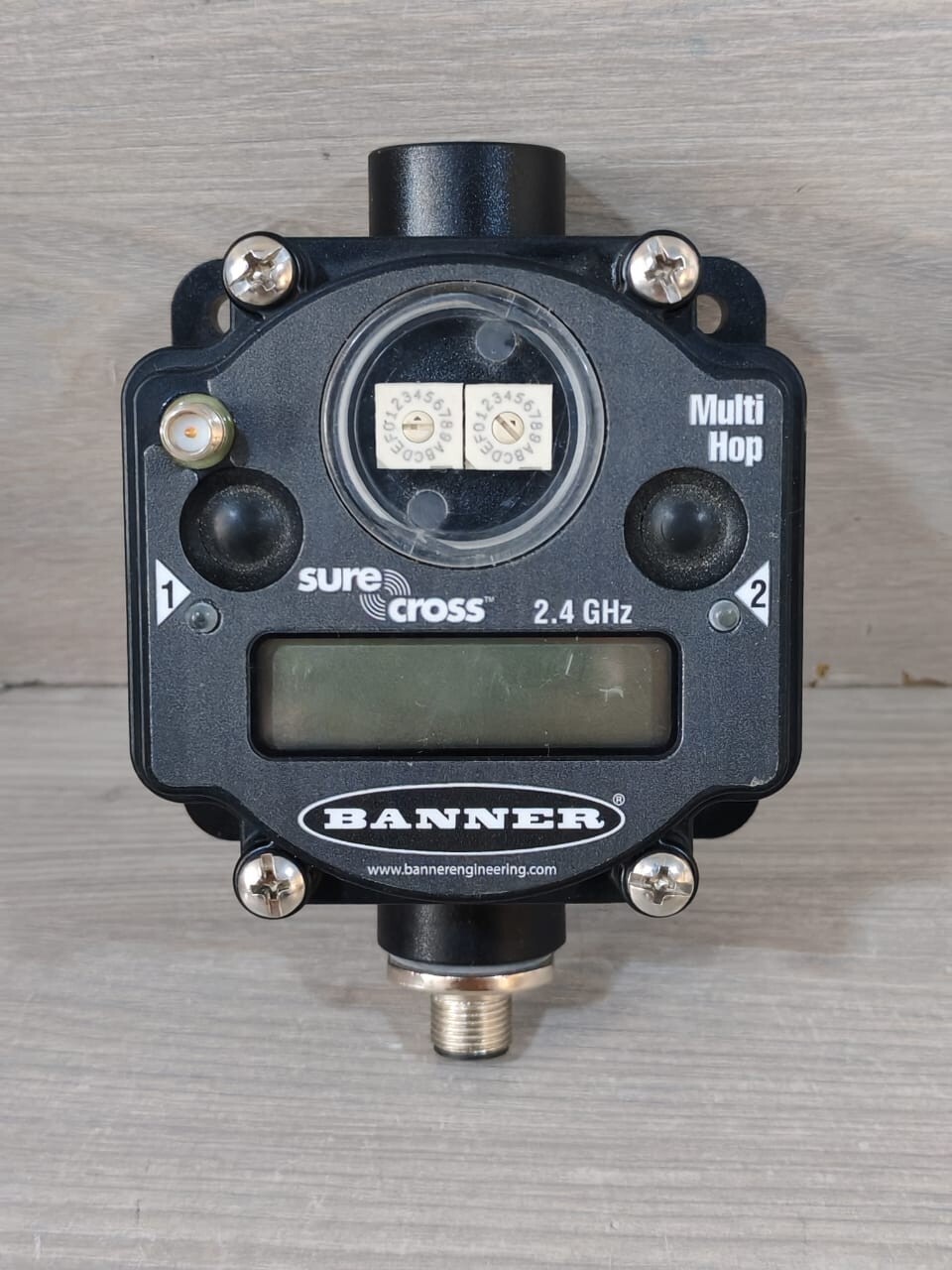 Banner DX80DR2M-H12 BANNER DX80DR2M-H12 SURE CROSS MULTIHOP DATA RADIOS 2.4GHz 2