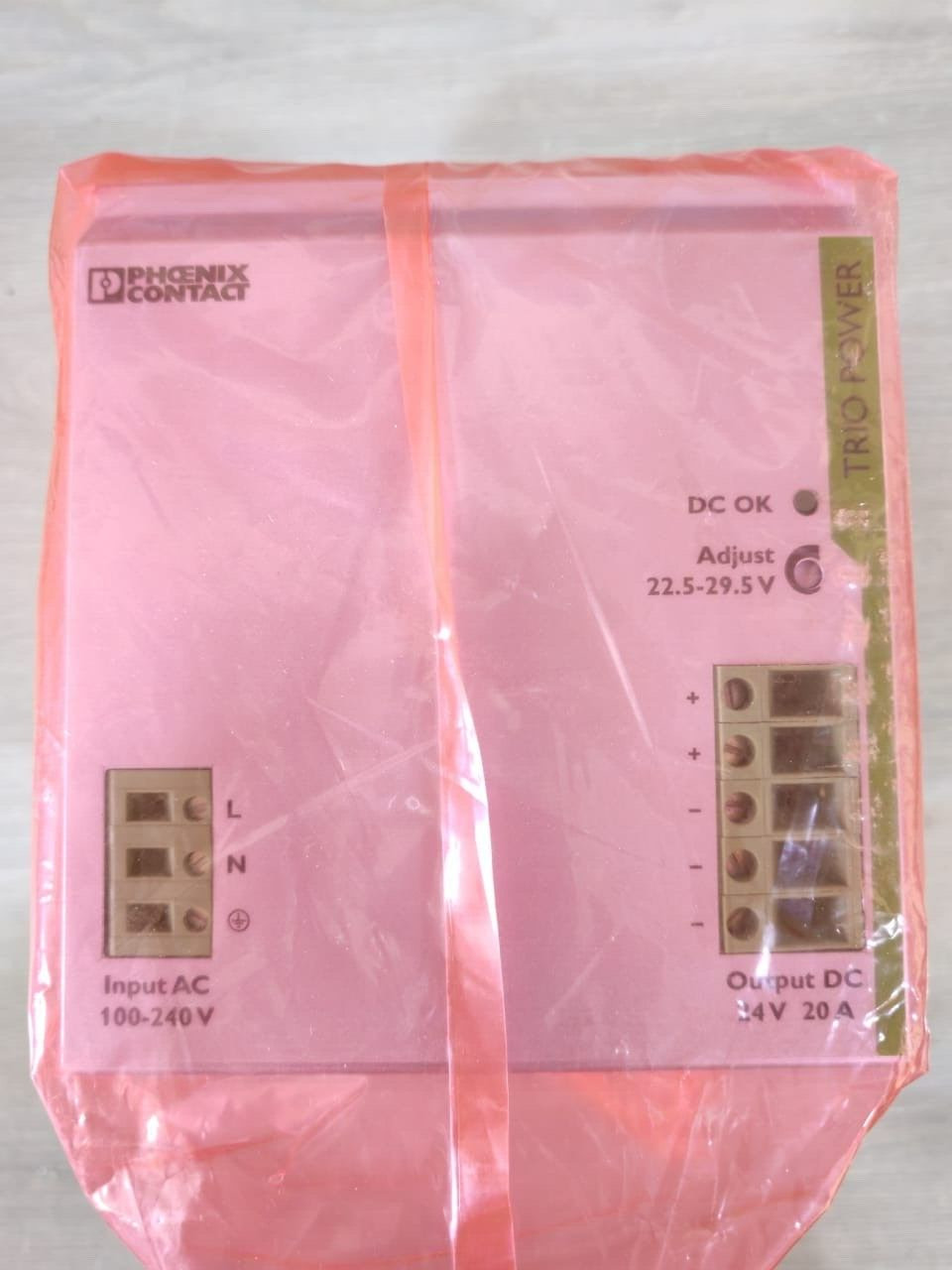 Phoenix Contact TRIO-PS/1AC/24DC/20 Phoenix Contact TRIO-PS/1AC/24DC/20 Power Supply 2866381 5