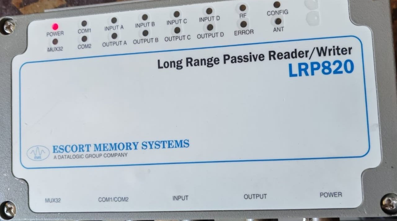 Escort Memory Systems LRP820 Escort Memory Systems LRP820 Long Range Passive Reader/Writer 4