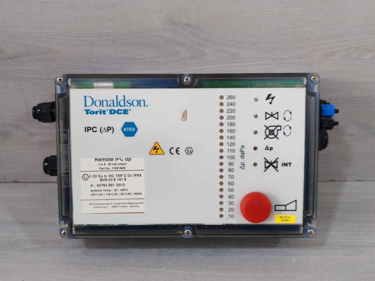 Donaldson DCE-3159-9409 DONALDSON TORIT DCE 3159 9409 REMOTE IPC AP 2