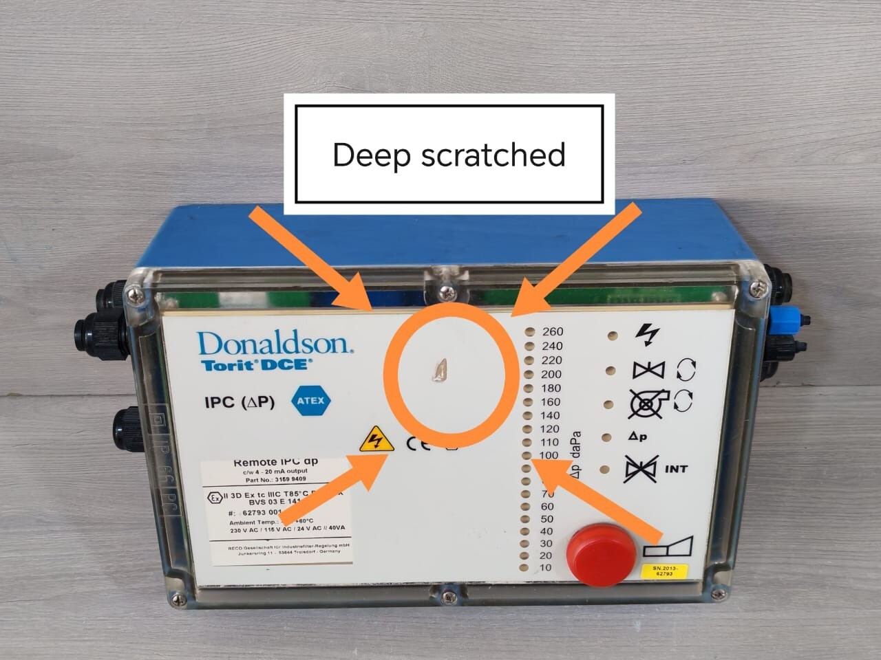 Donaldson DCE-3159-9409 DONALDSON TORIT DCE 3159 9409 REMOTE IPC AP 9