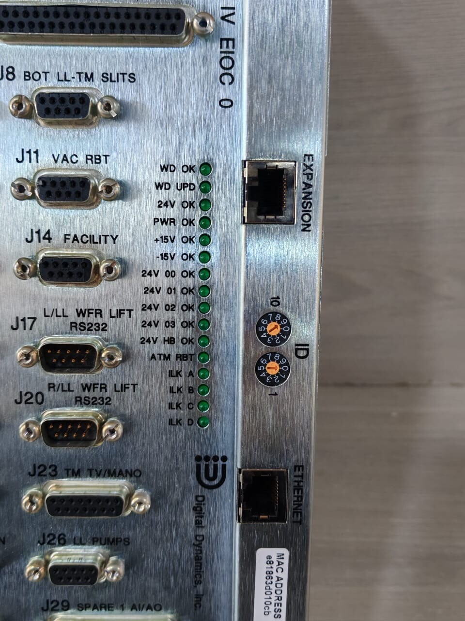 Lam Research 61-358682-00 LAM RESEARCH 61-358682-00 CONTROLLER 785-179350-002 REV B 4