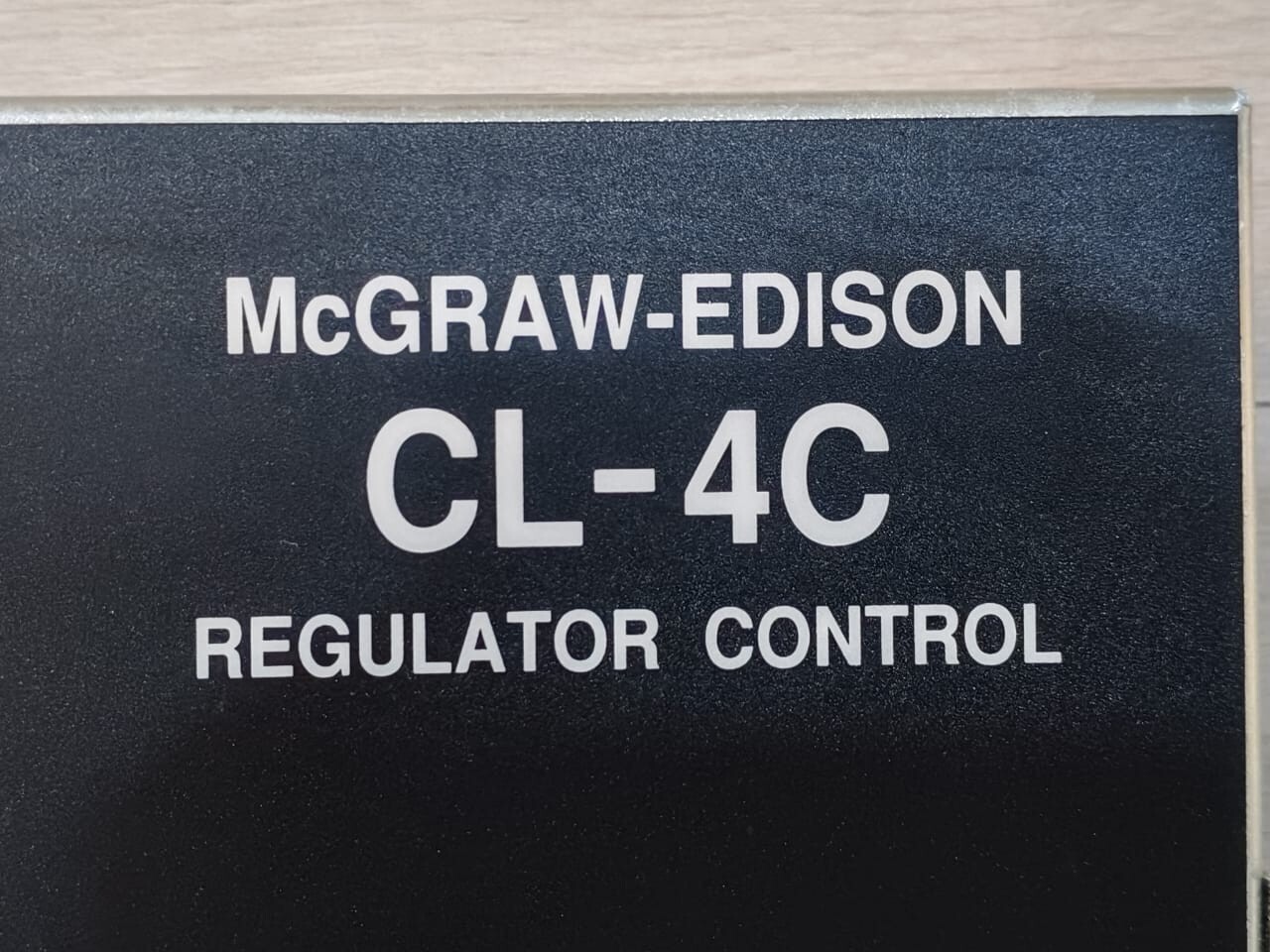 Cooper CL-4C COOPER POWER SYSTEMS MCGRAW-EDISON CL-4C REGULATOR CONTROL 4