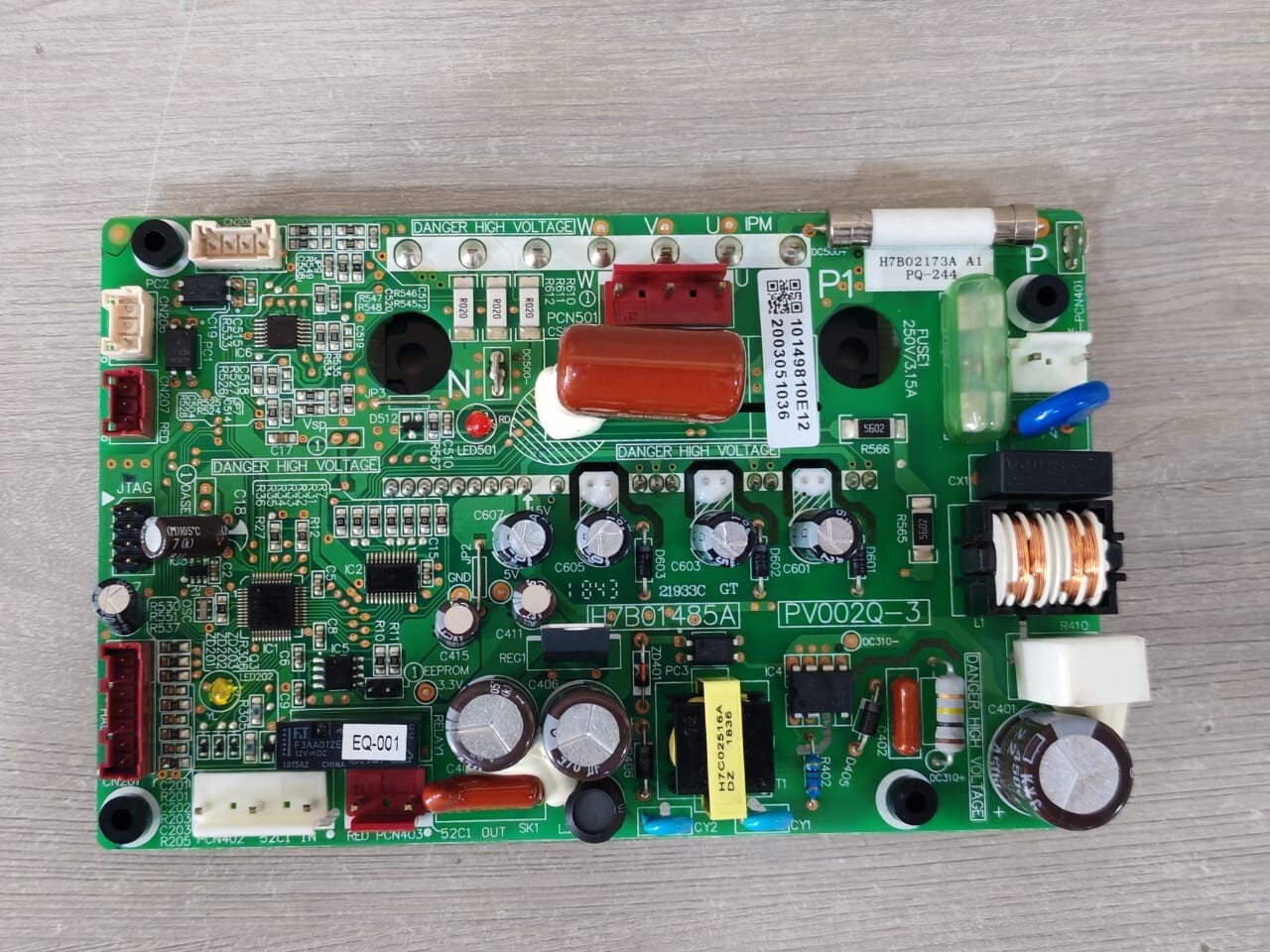 UNKNOWN PV002Q-3 H7B02173A PLC Drive Board for Air Conditioner H7B01485A PV002Q-3 5