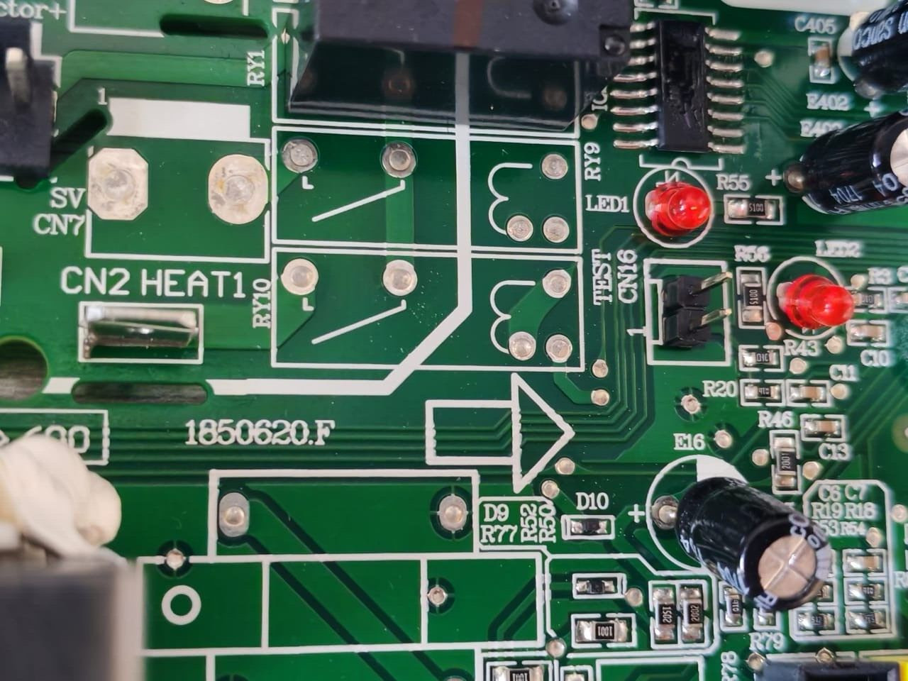 UNKNOWN 1850620.F 1850620.F Motherboard 1883633.C Printed Circuit Board 2
