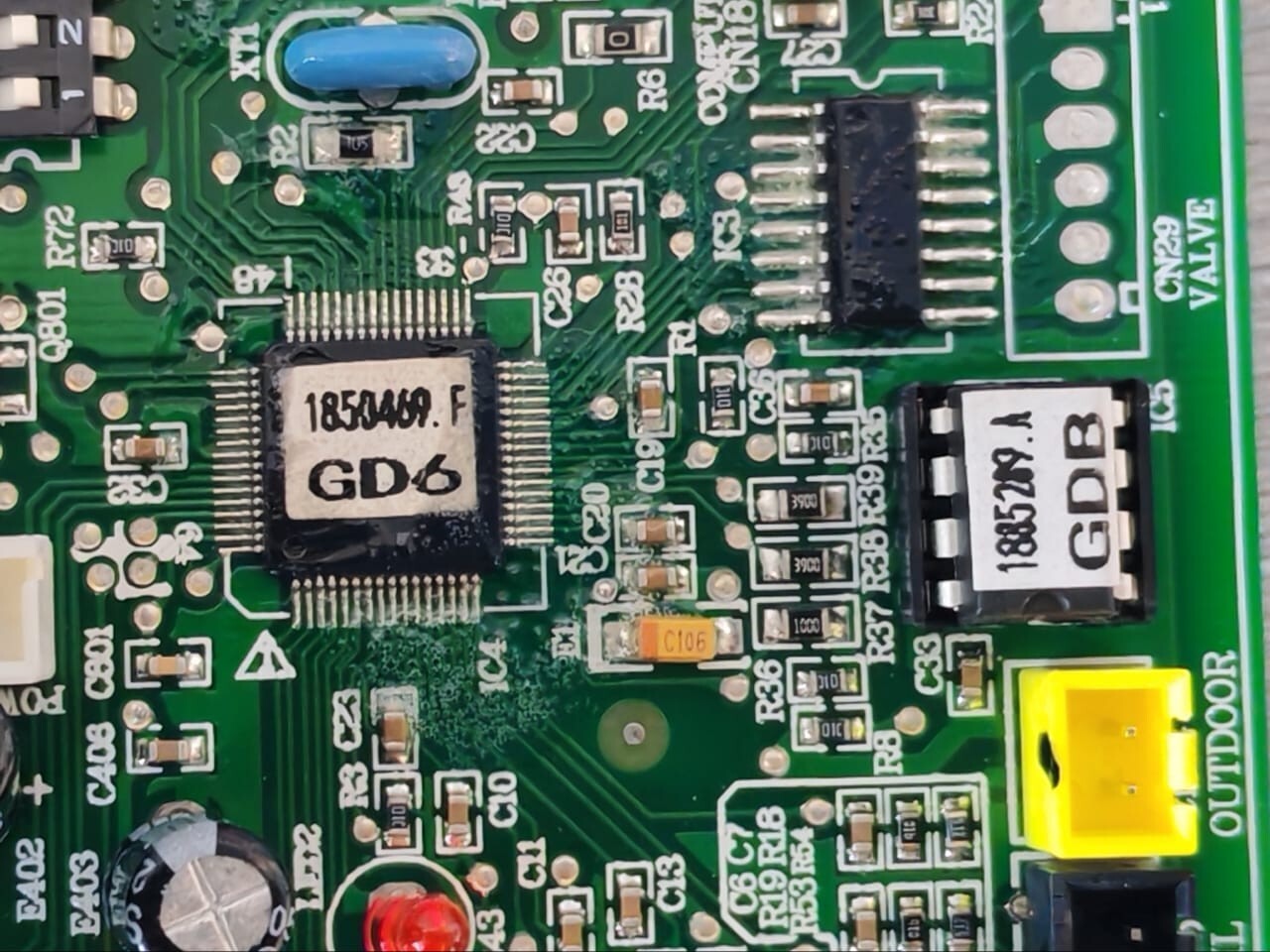 UNKNOWN 1850620.F 1850620.F Motherboard 1883633.C Printed Circuit Board 4
