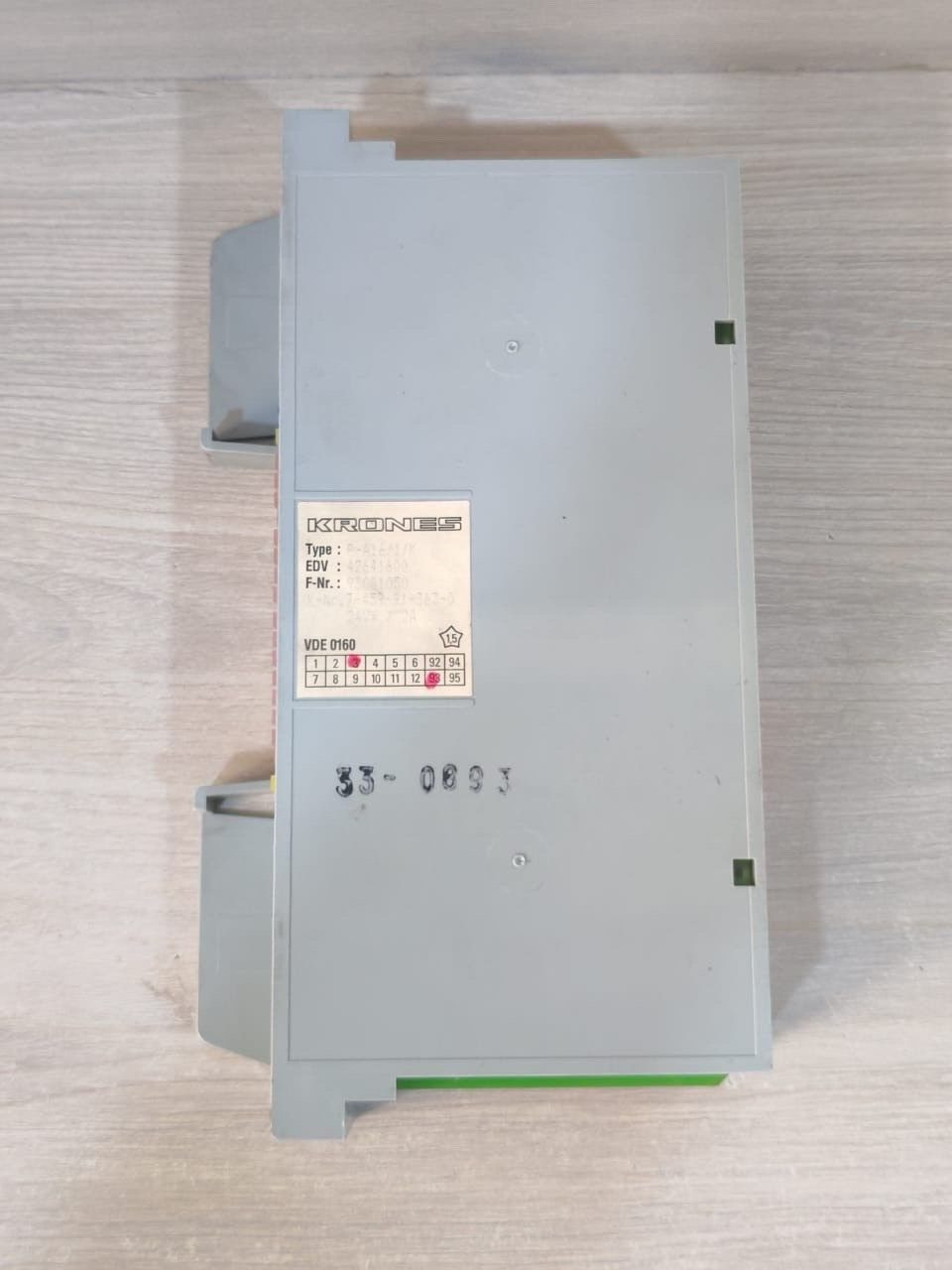 Krones 42641600 KRONES P-A16/1/K ANALOG INPUT MODULE 42641600 5