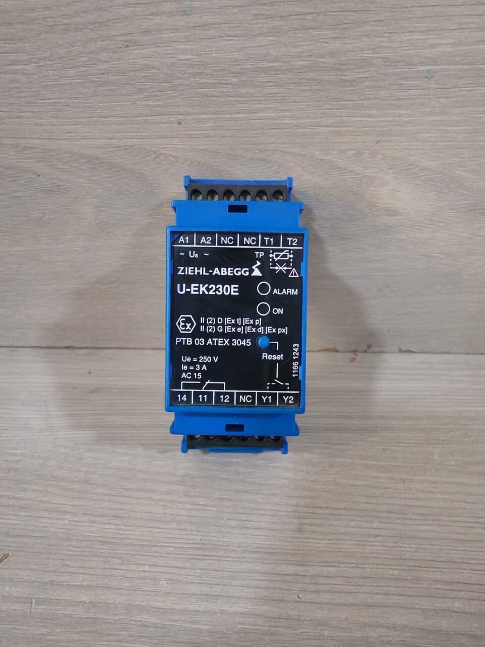 ZIEHL ABEGG U-EK230E THERMISTOR MOTOR PROTECTION
