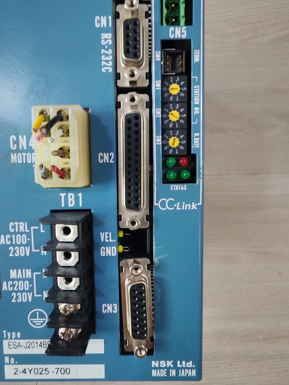 NSK ESA-J2014BF4-21.1 NSK ESA-J2014BF4-21.1 Servo Motor Drive 7