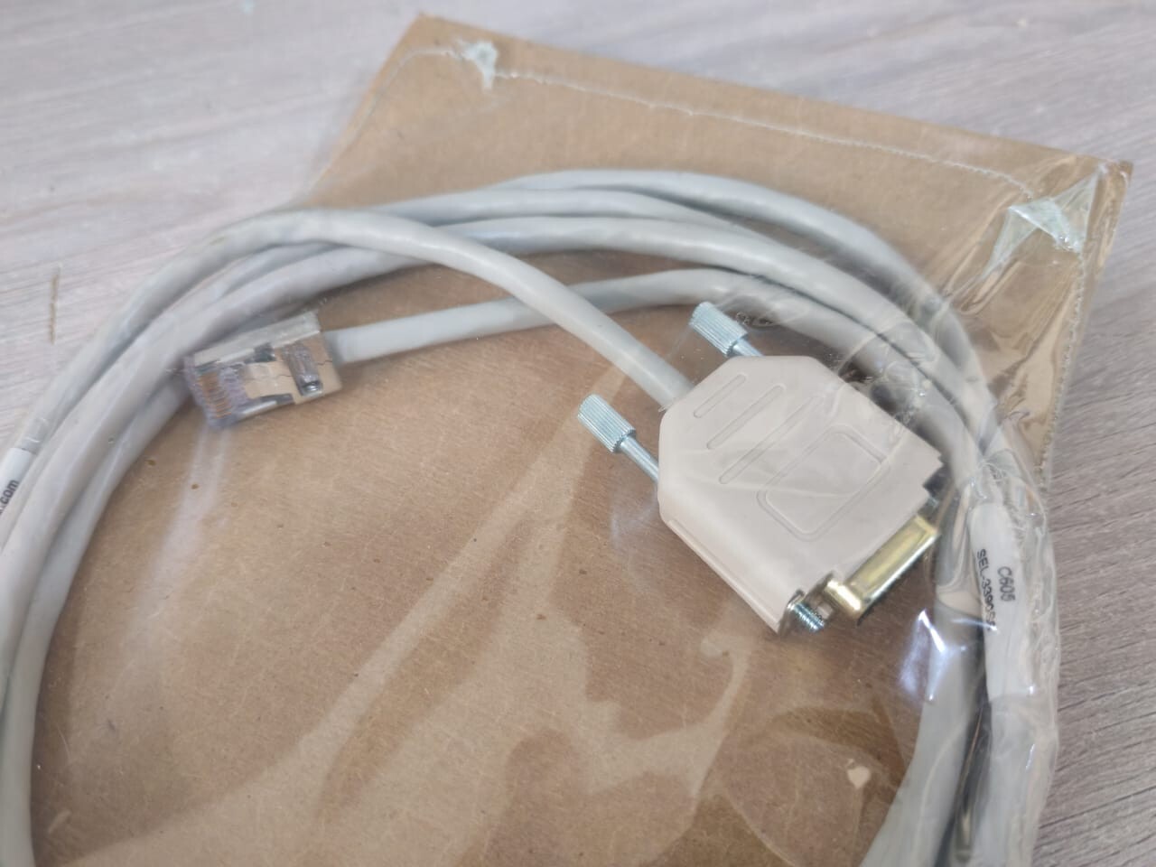 SCHWITZER ENGINEERING C605 / C605-6 SEL SCHWITZER ENGINEERING LABORATORIES C605 / C605-6 6FEET 9-PIN MALE CONNECTOR 7