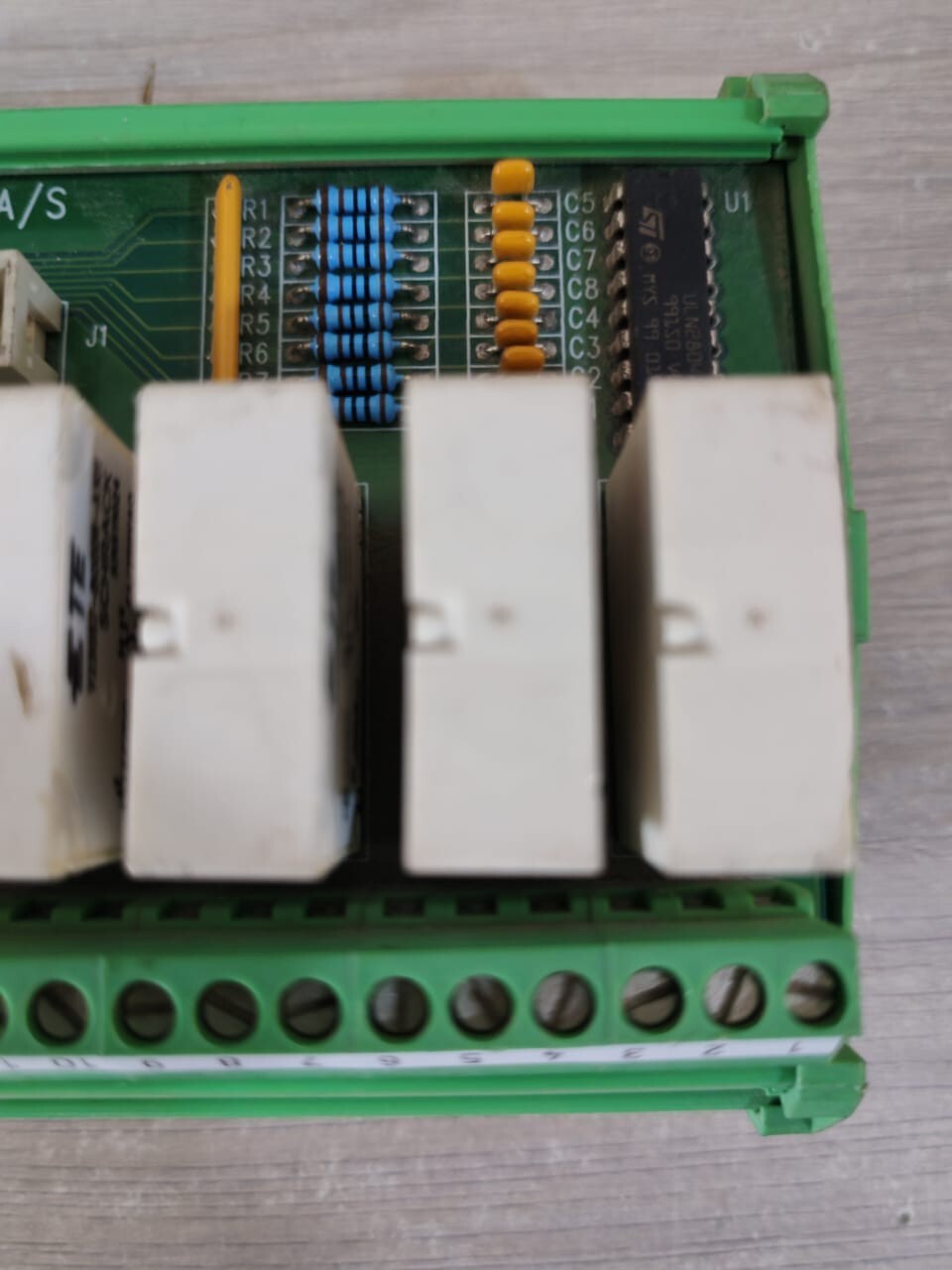 WORMALD SIGNALCO 1637.201 WORMALD SIGNALCO A/S OSLO - NORWAY 1637.201 VER.1 PCB BOARD 5