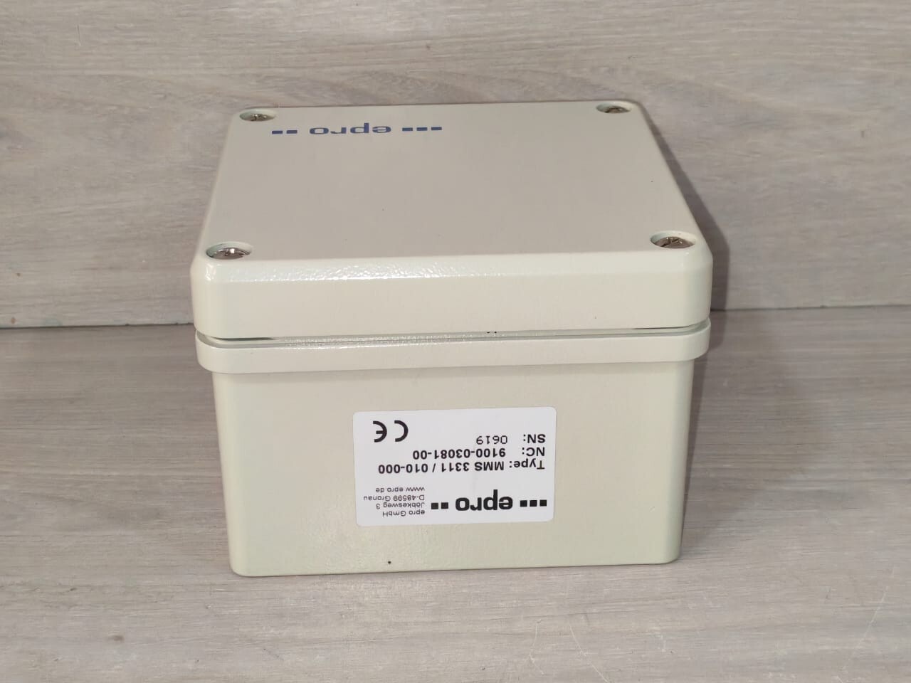 EPRO 3311/010-000 EPRO MMS 3311/010-000 TRANSMITTER - WITH OLD STOCK BOX 5