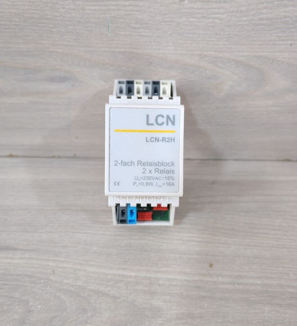 LCN-R2H 2-fach Relaisblock 2 x Relais