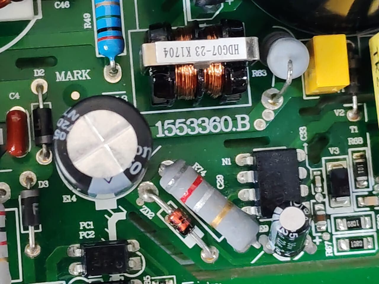 Unbranded 1553360.B | 1886246 For Air Conditioning Computer Board 1553360.B | 1886246 PCB Board 2