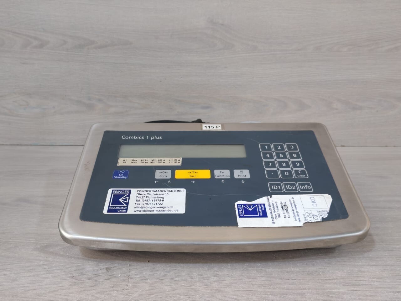 Sartorius CISL1N(TN) SARTORIUS CISL1N(TN) COMBICS 1 PLUS SCALE INDICATOR 5