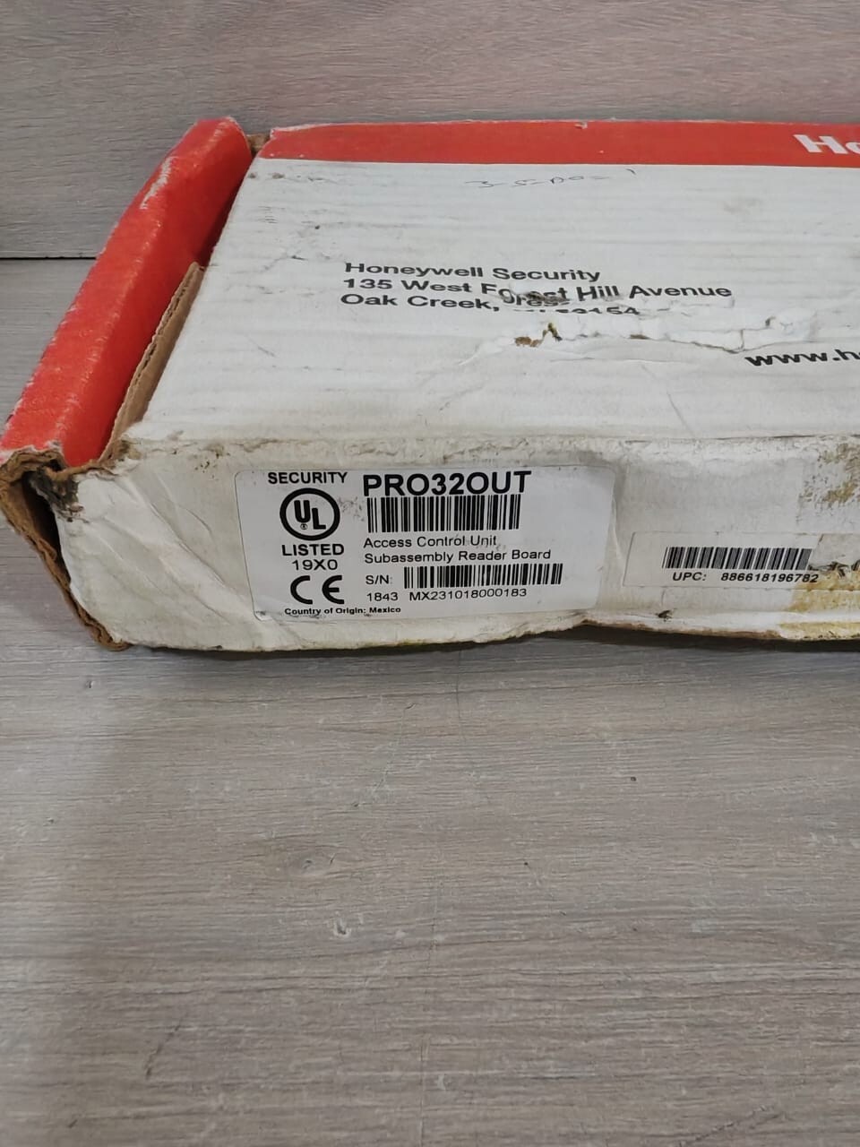 Honeywell PRO32OUT Honeywell PRO32OUT Access Control Unit Subassembly Reader Board 9