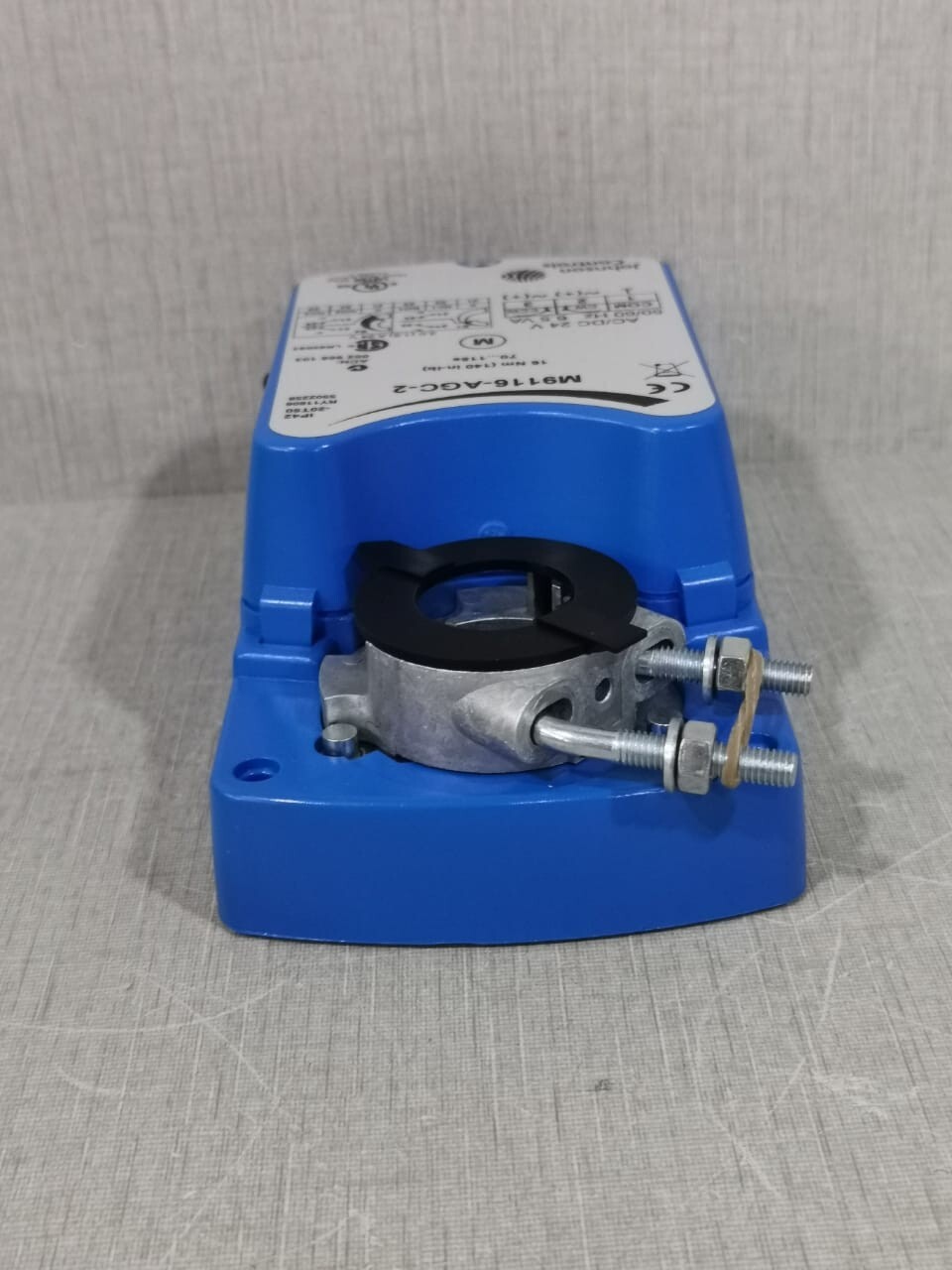Johnson Controls M9116-AGC-2 Johnson Controls M9116-AGC-2 ELECTRIC MOTOR ACTUATOR 140 IN-LB/16NM 24VAC/VDC 6