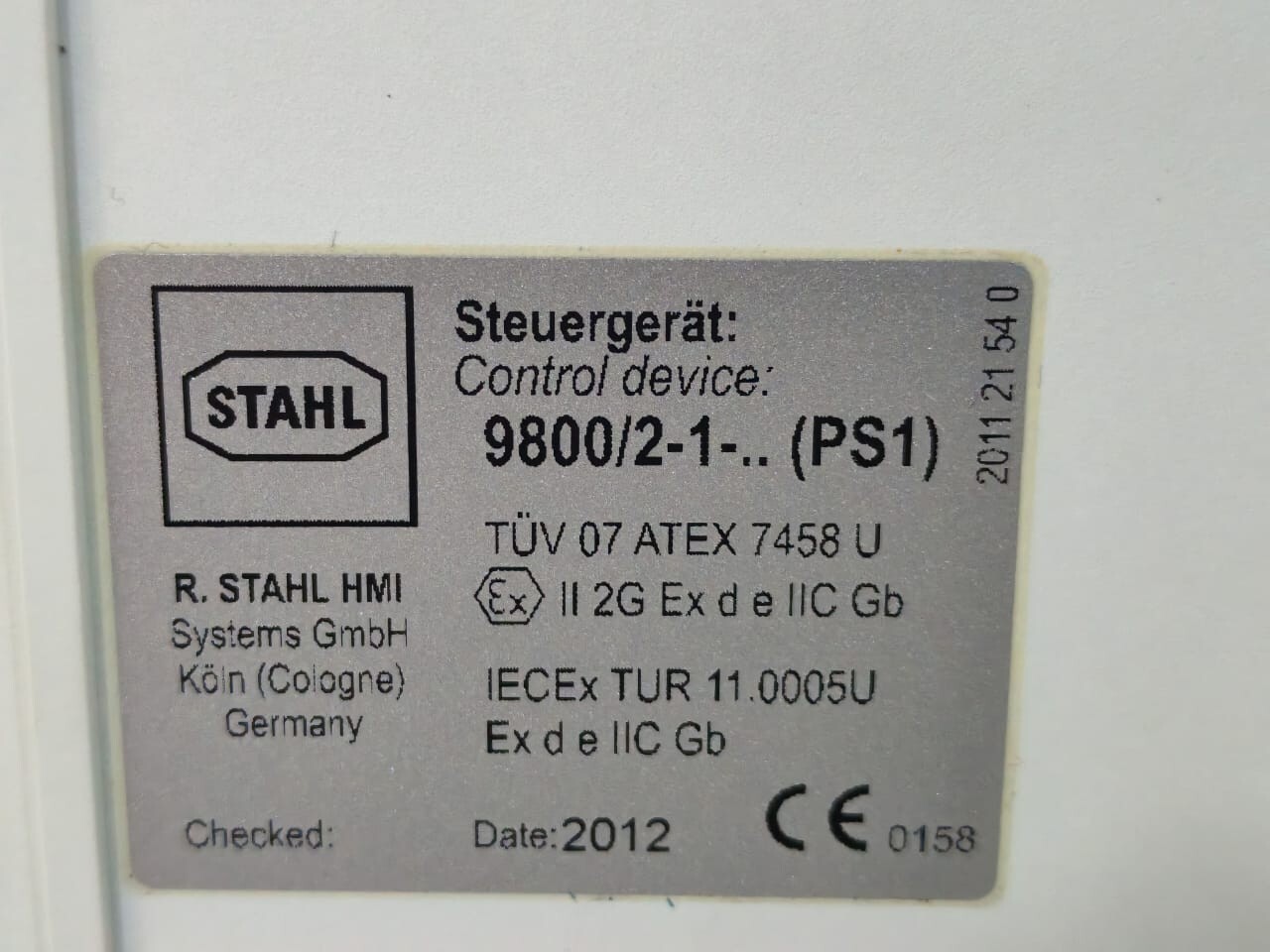 Stahl 9800/2-1.. PS1 / ET-xx6-PS-1 Rev 2.2x Stahl 9800/2-1.. PS1 / ET-xx6-PS-1 Rev 2.2x from Exicom ET-336-A-FX-TFT 7