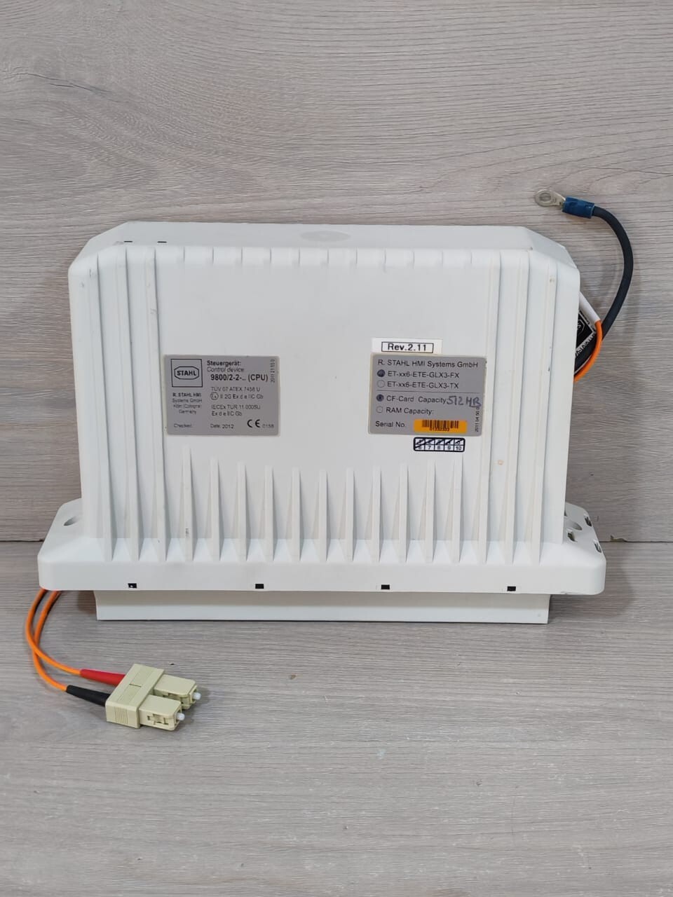 Stahl 9800/2-2.. CPU / ET-xx6-ETE-GLX3-FX Stahl 9800/2-2.. CPU / ET-xx6-ETE-GLX3-FX from Exicom ET-336-A-FX-TFT 6