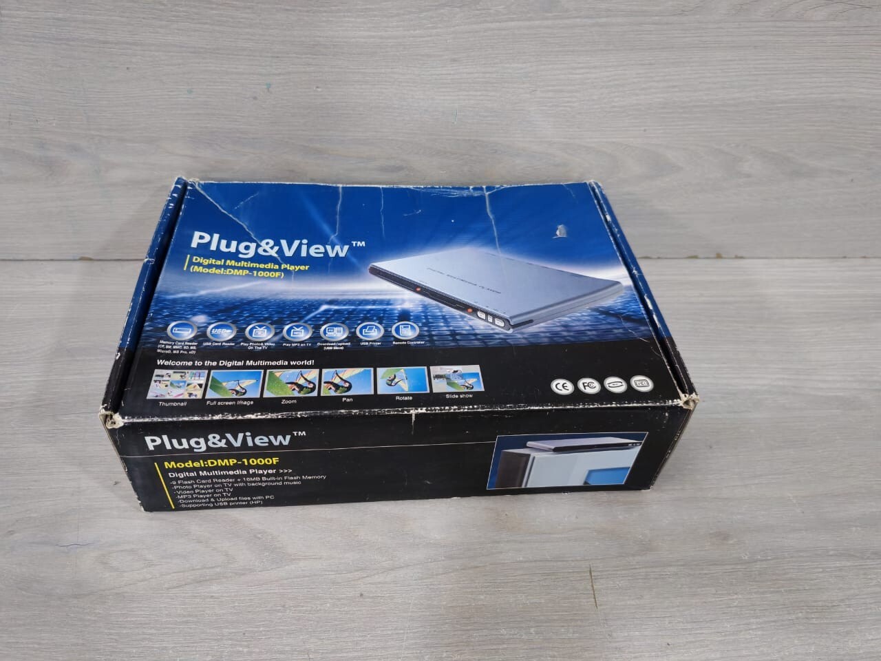 Plug & View DMP-1000F Plug & View DMP-1000F Digital Multimedia Player - Incomplete Accessories 8