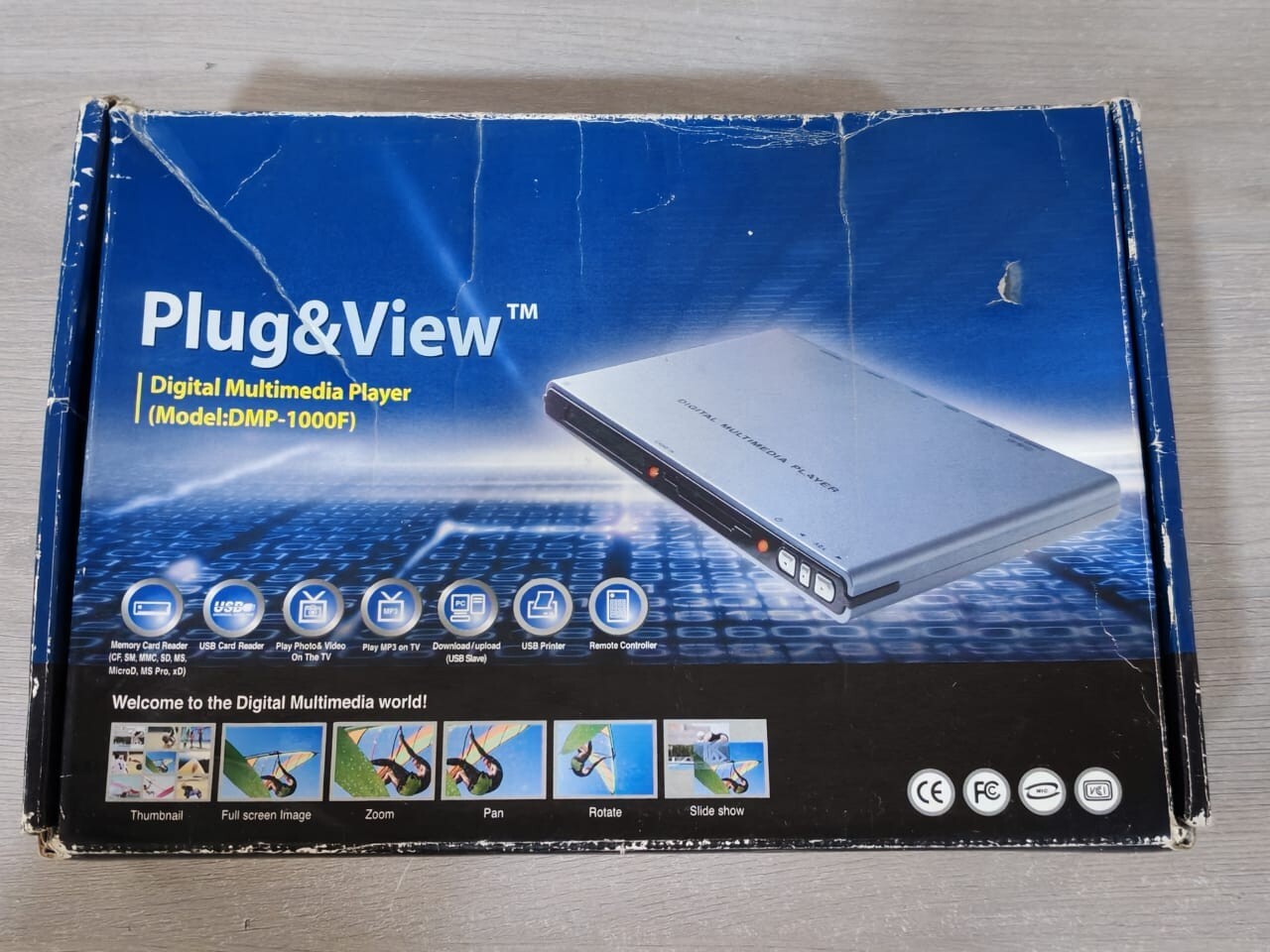 Plug & View DMP-1000F Plug & View DMP-1000F Digital Multimedia Player - Incomplete Accessories 9