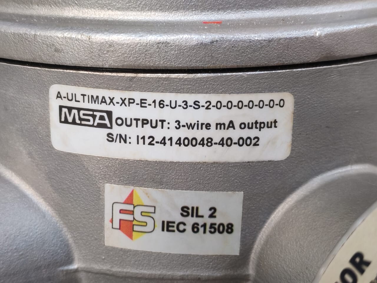 MSA A-ULTIMAX-XPE16U3S20000000 MSA A-ULTIMAX-XPE16U3S20000000 ULTIMA XE GAS MONITOR WITH ULTIMA XE SENSOR 4